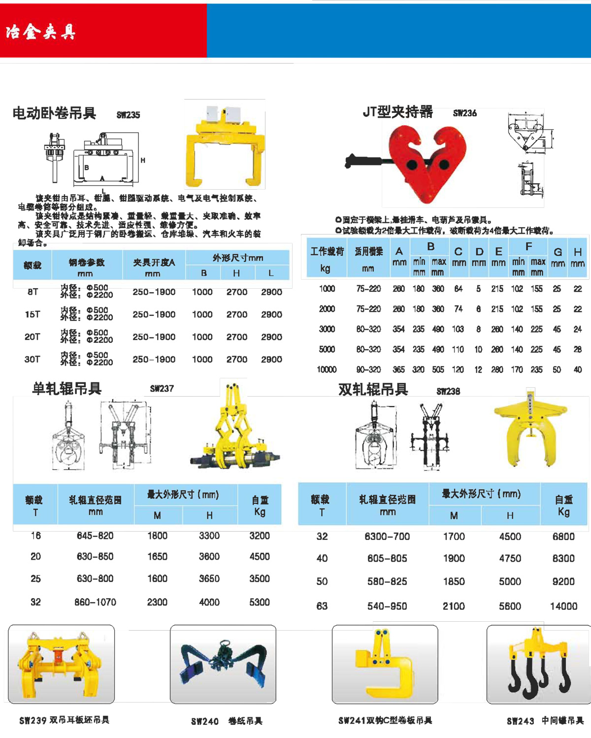 冶金夹具